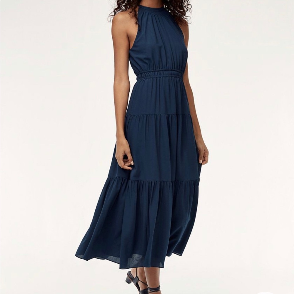 Wilfred Effet Dress (Navy)